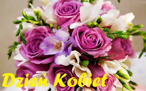 Pachnące kwiaty na dzień kobiet